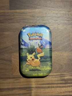 Pokemon TCG Mega Evolution Ascended Heros Mini Tin - Factory Sealed - Image 1