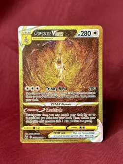 Arceus VSTAR (Secret) GG70/GG70 Crown Zenith: Galarian Gallery Holo Pokemon 🔥 - Image 1