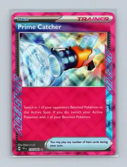 Prime Catcher 157/162 ACE SPEC Rare Temporal Forces Pokemon Lightly Played - Image 1