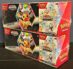 2x Pokemon PRISMATIC EVOLUTIONS Sam's Club Surprise Box-Booster Bundle Lot of 2 - Image 3