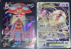 Pokemon Crown Zenith, X2 Deoxys VMAX, NM/M, Holo Rare, No Scratches! - Image 1