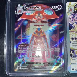 Pokemon Crown Zenith, X2 Deoxys VMAX, NM/M, Holo Rare, No Scratches! - Image 2