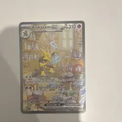 Pokemon Alakazam ex Special Illustration Rare Full Art Holo SV151 201/165 310 HP - Image 1