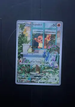 Pokemon SV Black Star Promo Charmander SVP EN 044 Illustration Rare - Image 1