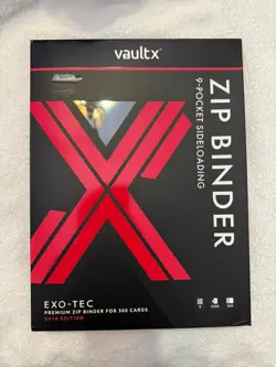 Vault x 9 Pocket Exo-Tec Zip Binder SV10 Pokemon Destined Rivals - Image 1