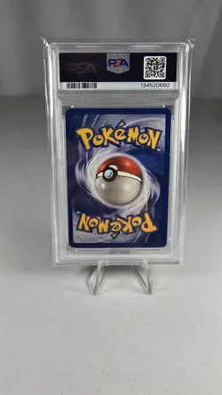 2000 Pokemon Rocket Dark Dragonite Holo #5 PSA 1 - Image 2