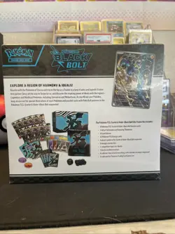 Pokemon Black Bolt Elite Trainer Box ETB [Brand New, Unopened, Factory Sealed] - Image 2