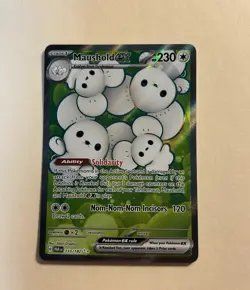 Maushold EX 233/182 Ultra Rare Full Art Holo Pokemon Paradox Rift TCG - Image 1