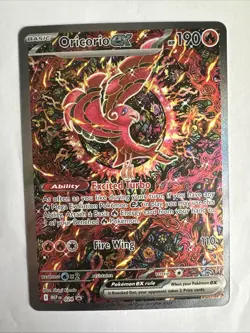 Pokemon Mega Evolution Oricorio HP190 Ex 024 Black Star Promo Phantasmal Flames - Image 1