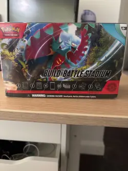 Pokemon TCG Scarlet & Violet Paradox Rift Build and Battle Stadium, new - Image 1
