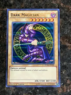 Yu-Gi-Oh! TCG Dark Magician - Ultra Rare NM - DUSA-EN100 1st Edition - Image 1
