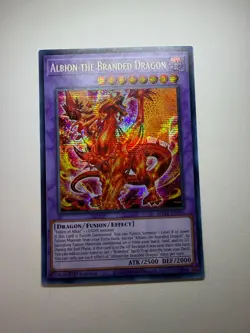 Yugioh - Albion the Branded Dragon - Secret - 1st - MP22-EN076 - LP - Image 1