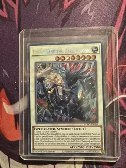 ECCLESIA AND THE DARK DRAGON BPRO-EN041 STARLIGHT RARE YUGIOH *NEW & MINT* - Image 1