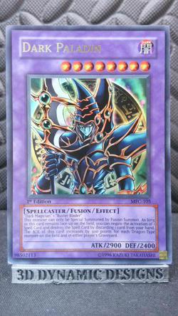 | Yugioh Dark Paladin MFC-105 1st Edition Ultra Rare Magicians Force HP 🔥 | - Image 1