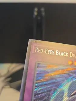 Yugioh Red-Eyes Black Dragon Sword DRL2-EN012 1st Edition LP- - Image 3