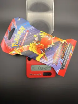 (VERY HEAVY) 32.84G Pokemon TCG Destined Rivals Sleeved Booster Pack (SEALED) - Image 1