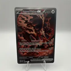 Pokemon Bloodmoon Ursaluna EX 260 HP Special Illustration Rare Holo 168/182 - Image 1