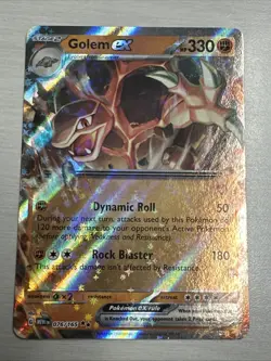 Golem EX 76/165 Pokemon TCG RR Holo 151-sv2a Near Mint US SELLER - Image 1