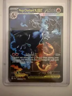 Pokemon Mega Charizard X EX 125/094 Phantasmal Flames Illustration Rare Holo 36… - Image 1