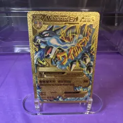 Pokemon Mega Charizard EX Gold Foil Card - Image 1