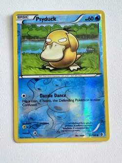 MINTY ! Psyduck 32/149 Boundaries Crossed Reverse Holo Pokemon TCG - Image 4