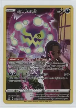 Full Art - Spiritomb Pokemon Sword & Shield Lost Origin Trainer Gallery #TG09 - Image 1