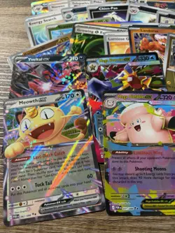 Pokemon Perfect Order Lot of 80+ Holos & EX Starmie Meowth Clefable Tyrunt Promo - Image 2