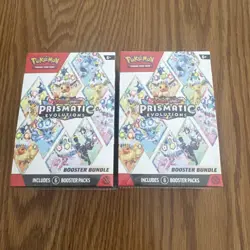 Lot of 2 - Pokemon TCG: Prismatic Evolutions - Booster Bundle Sealed New - Image 1
