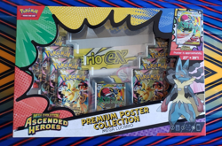 Pokemon Ascended Heroes LUCARIO Premium Poster Collection Box- Ready To Ship - Image 1