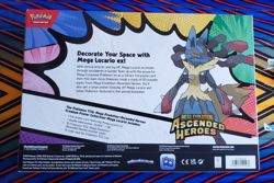 Pokemon Ascended Heroes LUCARIO Premium Poster Collection Box- Ready To Ship - Image 2