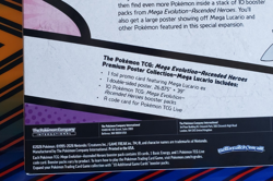 Pokemon Ascended Heroes LUCARIO Premium Poster Collection Box- Ready To Ship - Image 3