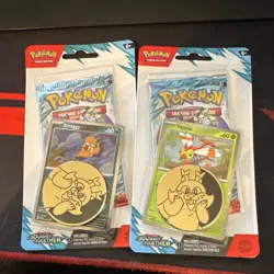 Pokemon Journey Together Booster Pack Scraggy Yanma Promo English Sealed - Image 1
