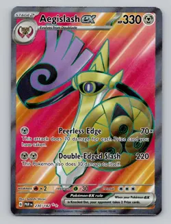 Aegislash ex 230/182 Ultra Rare Paradox Rift Pokemon - Image 1