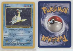 Lapras Holo Pokemon Fossil #10 1999 - Image 3