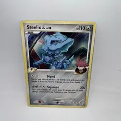 Steelix GL 51/111 Uncommon Rising Rivals Pokemon Heavily Played - Image 1