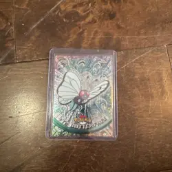 Pokemon # 12 Butterfree Topps Chrome TV 2000 - Image 1
