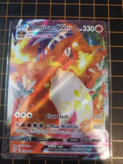 Charizard VMAX 020/189 Darkness Ablaze Ultra Rare Pokemon TCG NM With Hard Case - Image 2