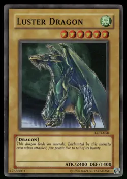 Luster Dragon #2 Super Rare Legacy of Darkness LOD-050 NM - Image 1