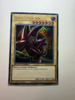 Yugioh - Dark Magician (Arcana Art) - Secret - 1st - SBC1-ENG01 - LP - Image 1