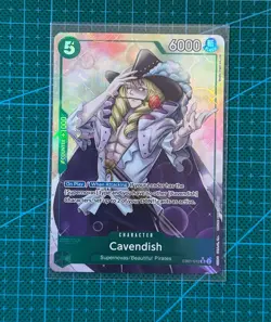One Piece TCG Cavendish EB01-012 Alternate Art EB01 Memorial Collection English - Image 1