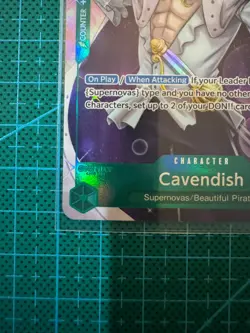 One Piece TCG Cavendish EB01-012 Alternate Art EB01 Memorial Collection English - Image 4