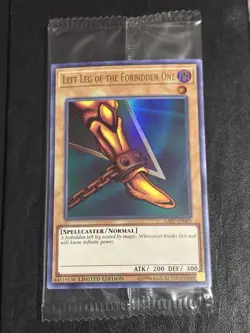 Left Leg of the Forbidden One LART-EN003 Ultra Rare Limited SEALED Yugioh Card - Image 1