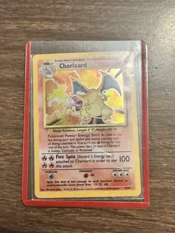 Pokemon TCG Charizard 4/102 Base Set Unlimited Holo Rare HP - Nintendo 1999 Card - Image 4