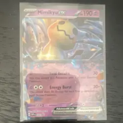Mimikyu ex 004 Sv: Scarlet & Violet Promo Cards Holo Pokemon TCG 190 HP - Image 1