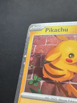 Pokemon 30th Anniversary 2026 Pikachu 051/162 Double Swirl Halo Card TCG - Image 3