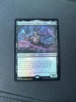 Savanti Romero Times Exile 72 Teenage Mutant Ninja Turtles Foil R NM MTG Card - Image 1