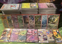 100 Pokemon Cards Lot No Trainers / Energy - Guaranteed UR (IR / Full Art on 3+) - Image 1