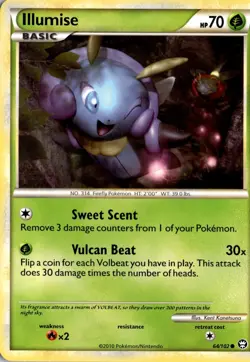 Illumise 64/102 Triumphant Pokemon Card TCG - Image 1