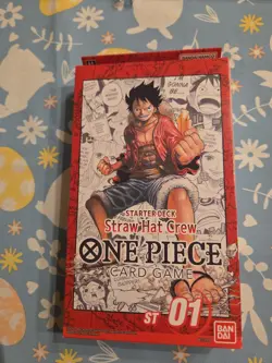 One Piece Card Game Straw Hat Crew ST-01 Starter Deck English - Image 1