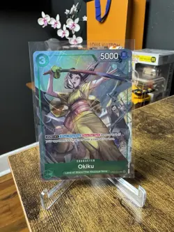 One Piece Premium Card Collection Bandai Fest 23-24 Okiku OP01-035 Promo NM - Image 1